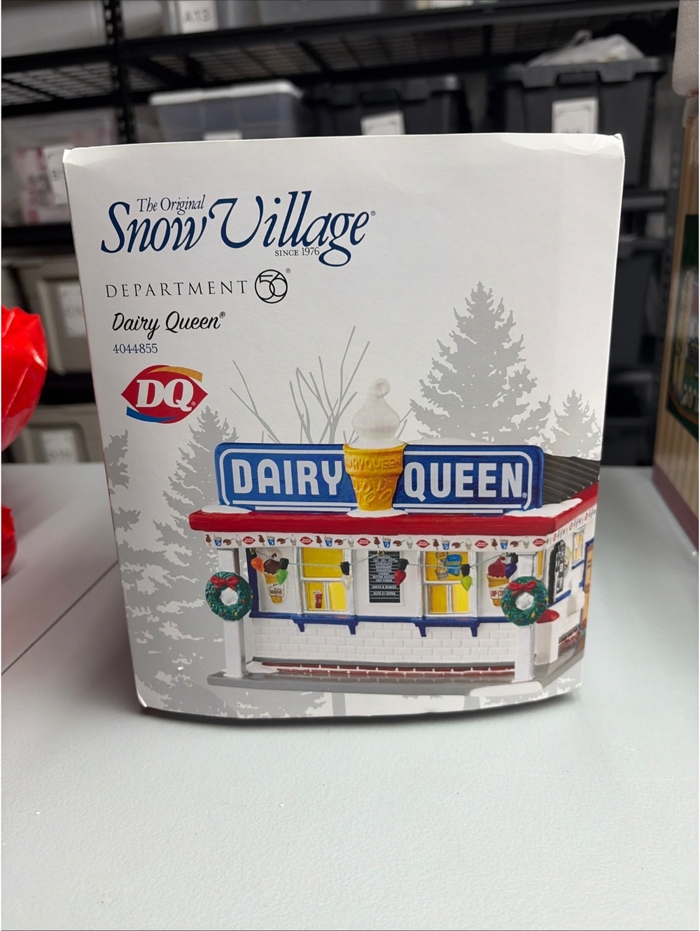 Department 56-Snow Village- Dairy Queen - 4044855